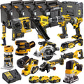 DEWALT 18V Brushless 13-Piece Power Tool Combo Kit with 3 x 5.0Ah Batteries, Charger & TSTAK (DCKT4T13B3)