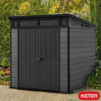 Keter Cortina 7 x 7 ft Plastic Shed – view 2
