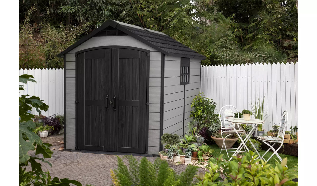 Keter Premier 7.5 x 9 ft Plastic Shed – view 3