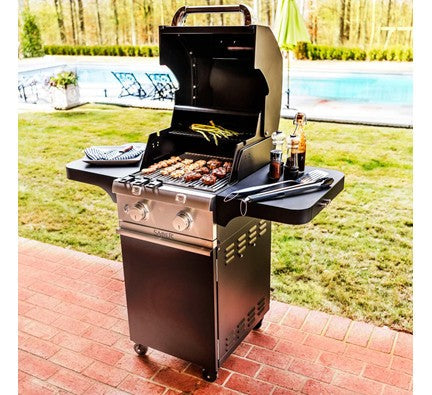 Saber Deluxe 2-Burner Infrared Gas BBQ – view 5