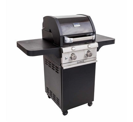 Saber Deluxe 2-Burner Infrared Gas BBQ – view 3