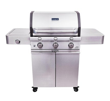 Saber Deluxe 3-Burner Infrared Gas BBQ – view 5