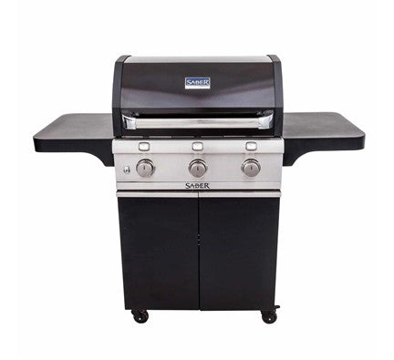 Saber Deluxe 3-Burner Infrared Gas BBQ – view 4