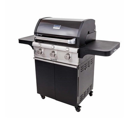 Saber Deluxe 3-Burner Infrared Gas BBQ – view 2