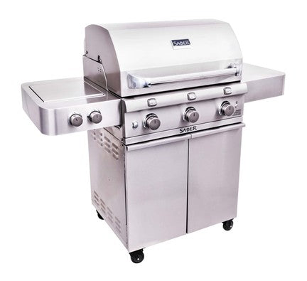 Saber Premium 3-Burner Infrared Gas BBQ – view 4
