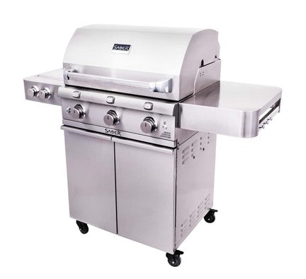 Saber Premium 3-Burner Infrared Gas BBQ – view 2