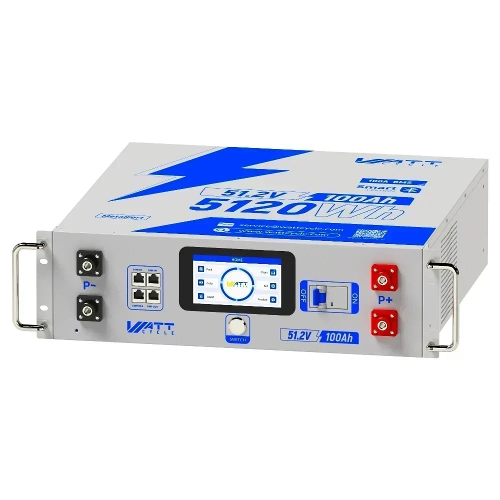 48V 100Ah LiFePO4 Server Rack Battery 5120Wh – view 7