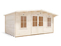 Dunster House Severn Log Cabin 5 x 3 m (16'4" x 13'1")