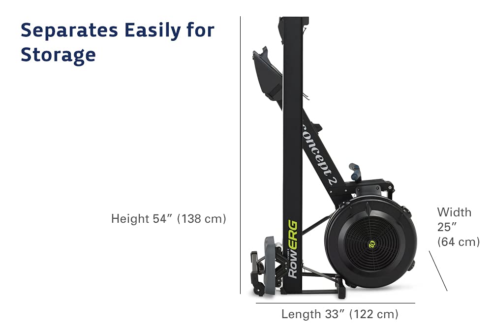 Concept2 RowErg Rowing Machine with PM5 Monitor, Standard Legs – view 7