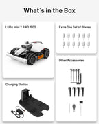 Mammotion LUBA mini 2 AWD 1500 Robot Lawn Mower Wire-Free – view 11
