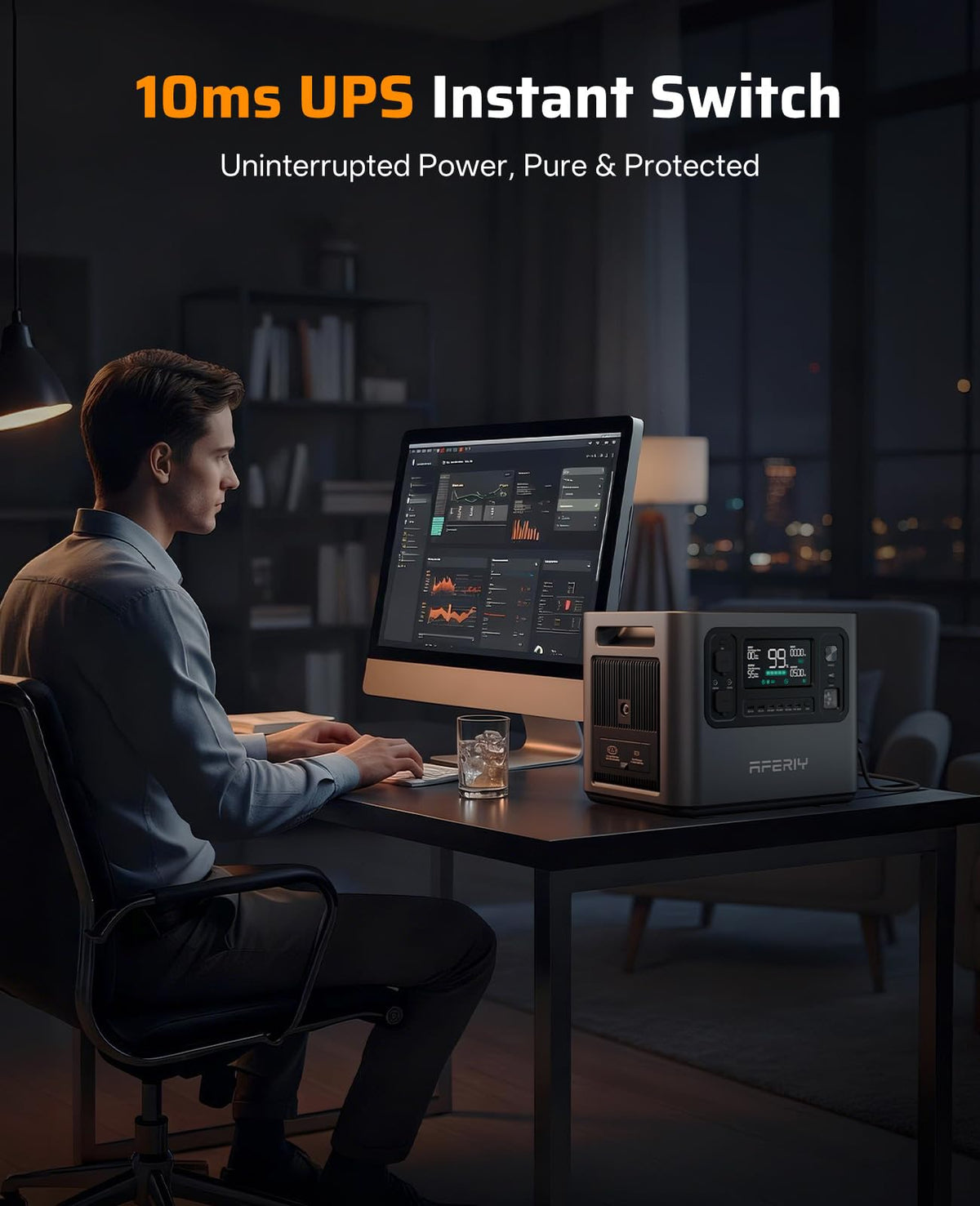 AFERIY P210 Portable Power Station 2048Wh 2400W – view 5