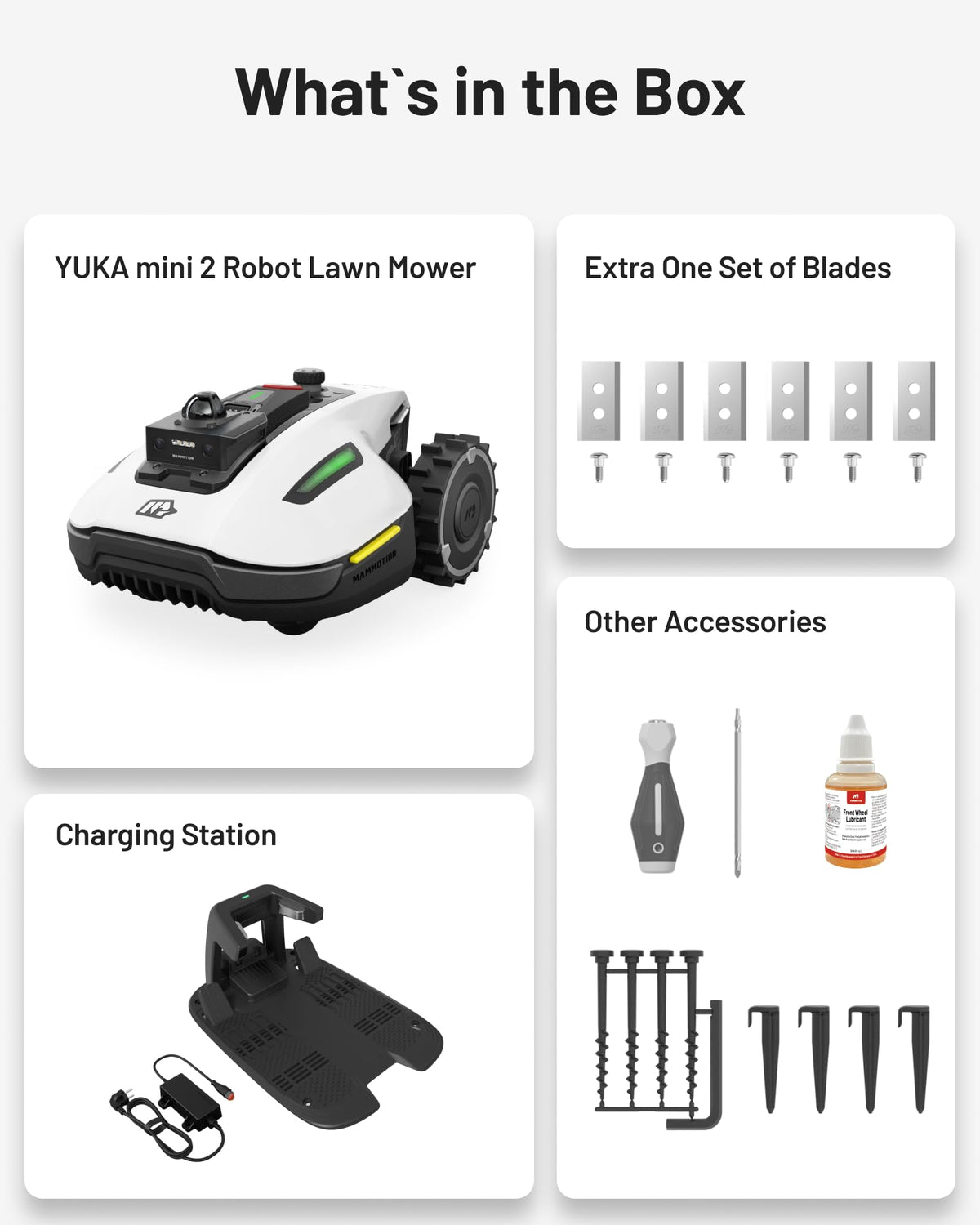 Mammotion YUKA mini 2 1000 Robot Lawn Mower Wire-Free – view 8