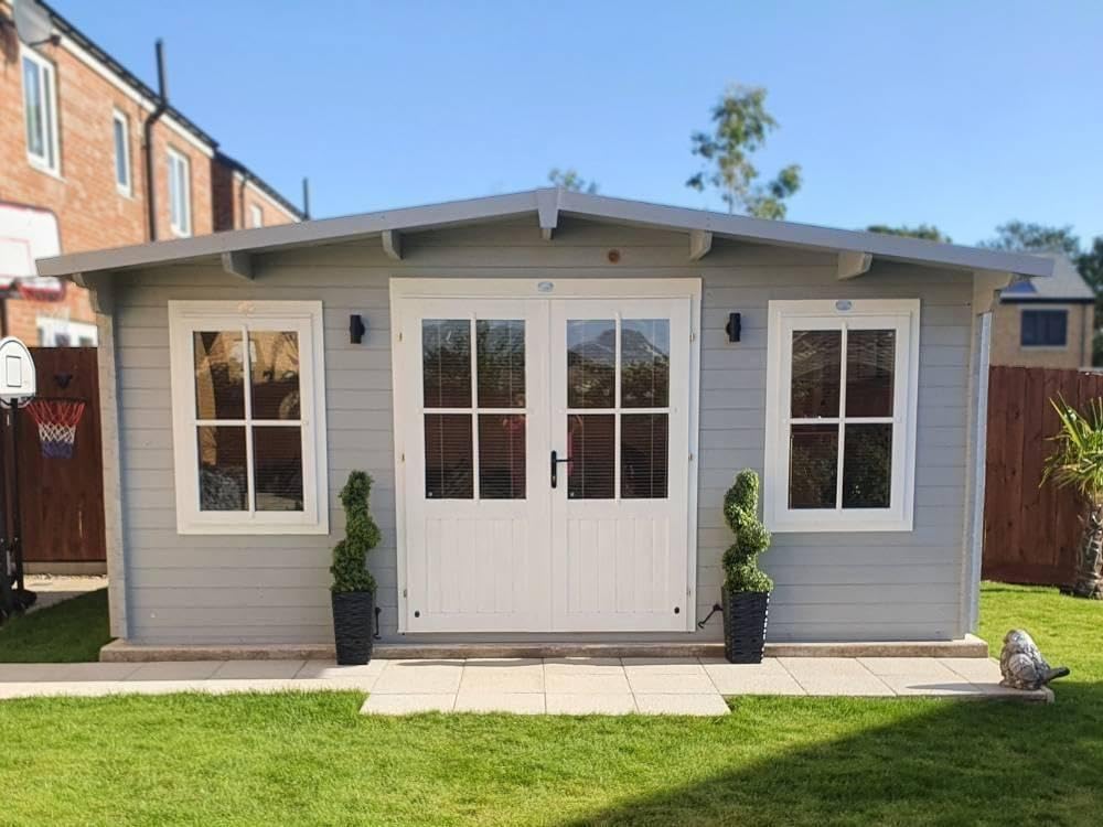 Dunster House Severn Log Cabin 5 x 3 m (16'4" x 13'1") – view 3