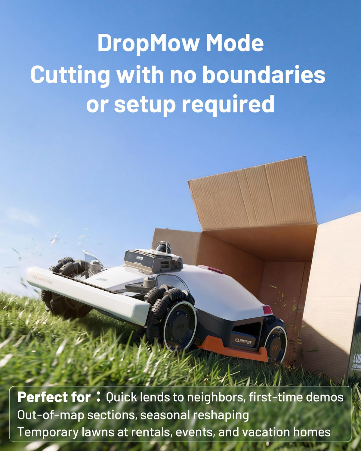 Mammotion LUBA 3 AWD 1500 Robot Lawn Mower Wire-Free – view 5