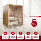 SaunaMed Full Spectrum Infrared Sauna, 6 Person – view 5