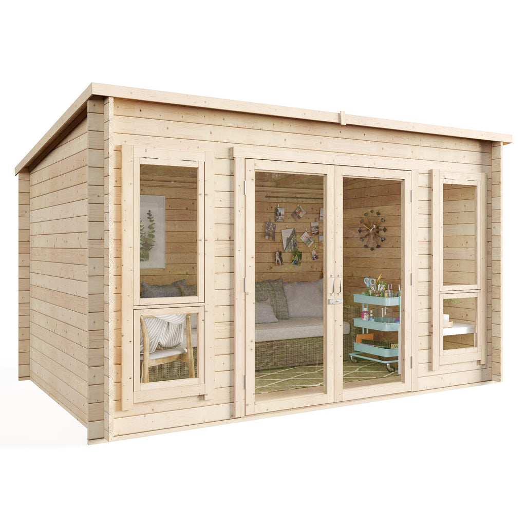 BillyOh Carmen Log Cabin Summerhouse 12 x 8 ft