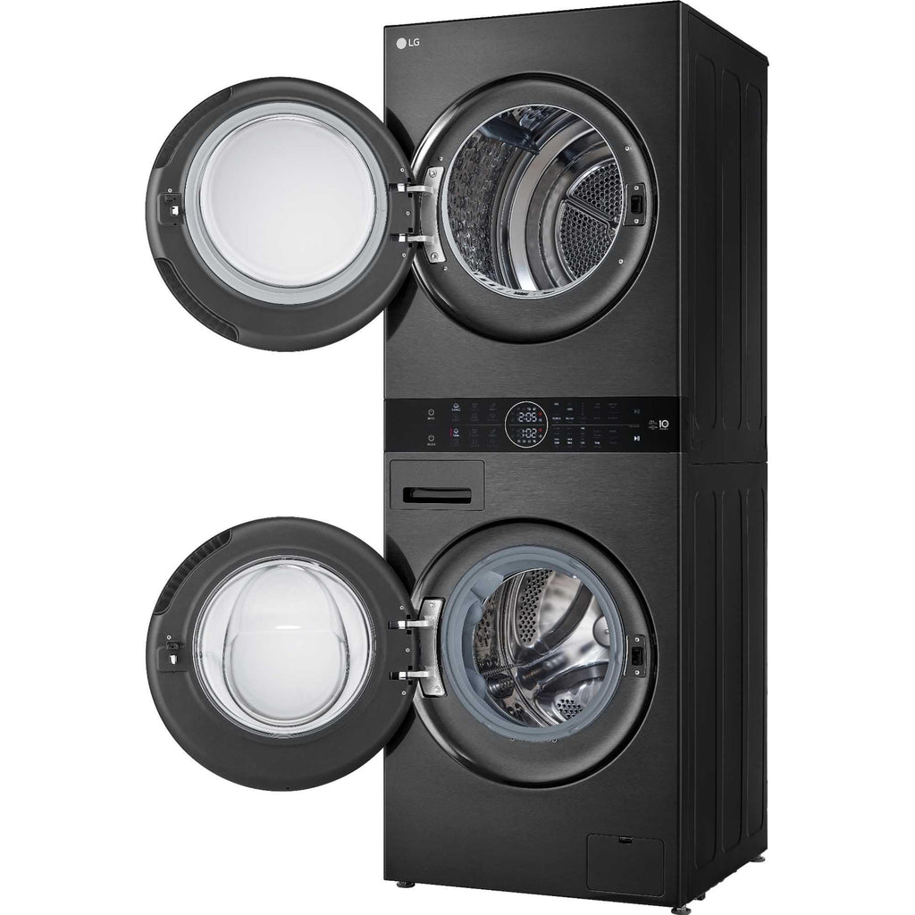 LG WashTower WT1210BBTN1 Washer Dryer 12kg / 10kg – view 2
