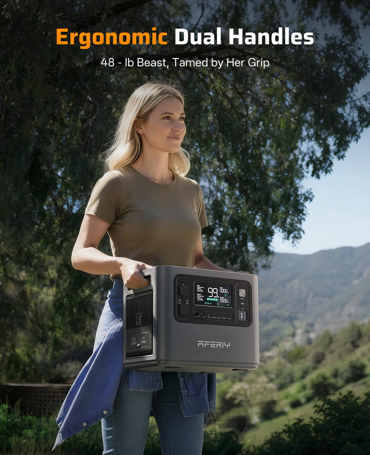 AFERIY P210 Portable Power Station 2048Wh 2400W – view 7