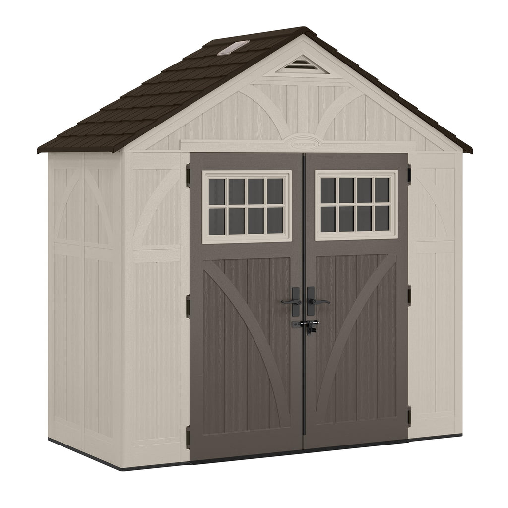 Rowlinson Suncast Tremont Plastic Shed 8 x 4 ft – view 2