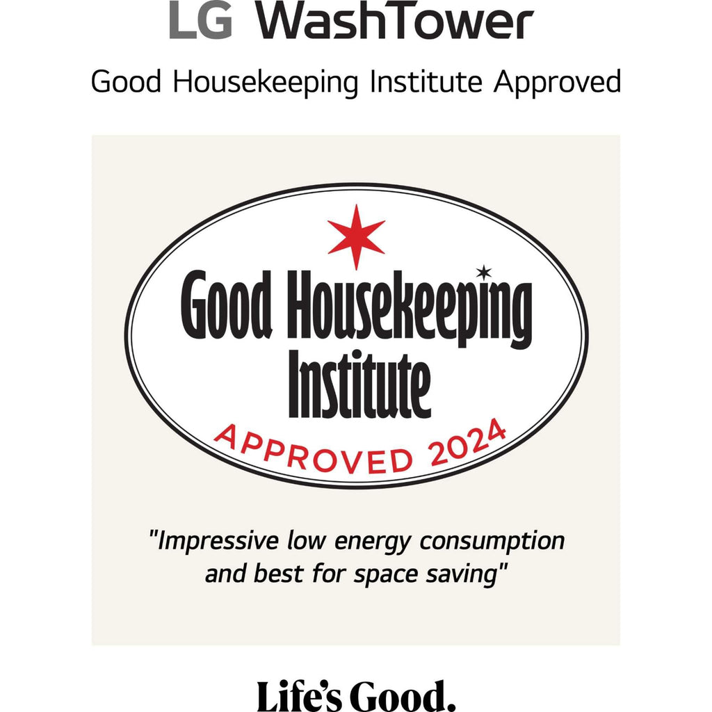 LG WashTower WT1210BBTN1 Washer Dryer 12kg / 10kg – view 8