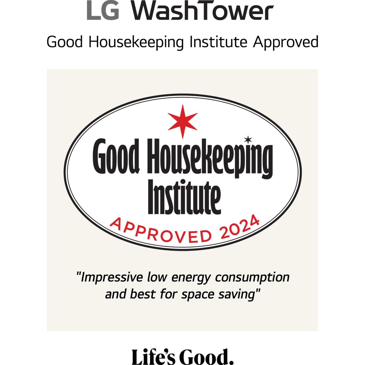 LG WashTower WT1210BBTN1 Washer Dryer 12kg / 10kg – view 8