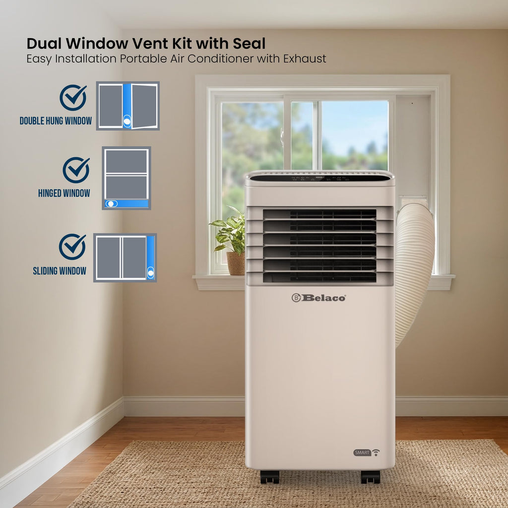 Belaco 9000 BTU Portable Air Conditioner with Smart Wi-Fi – view 6