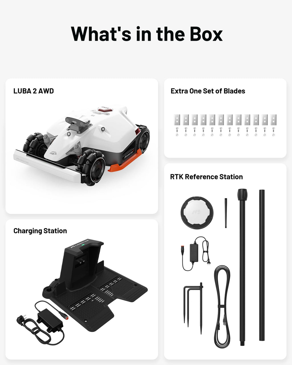 Mammotion LUBA 2 AWD 3000X Robot Lawn Mower Wire-Free – view 7