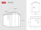 Garden Storage Shed 6 x 8 ft – view 11