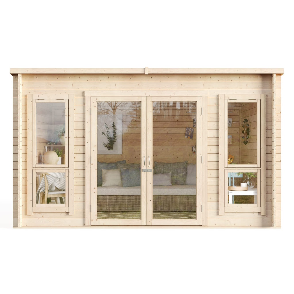 BillyOh Carmen Log Cabin Summerhouse 12 x 8 ft – view 2