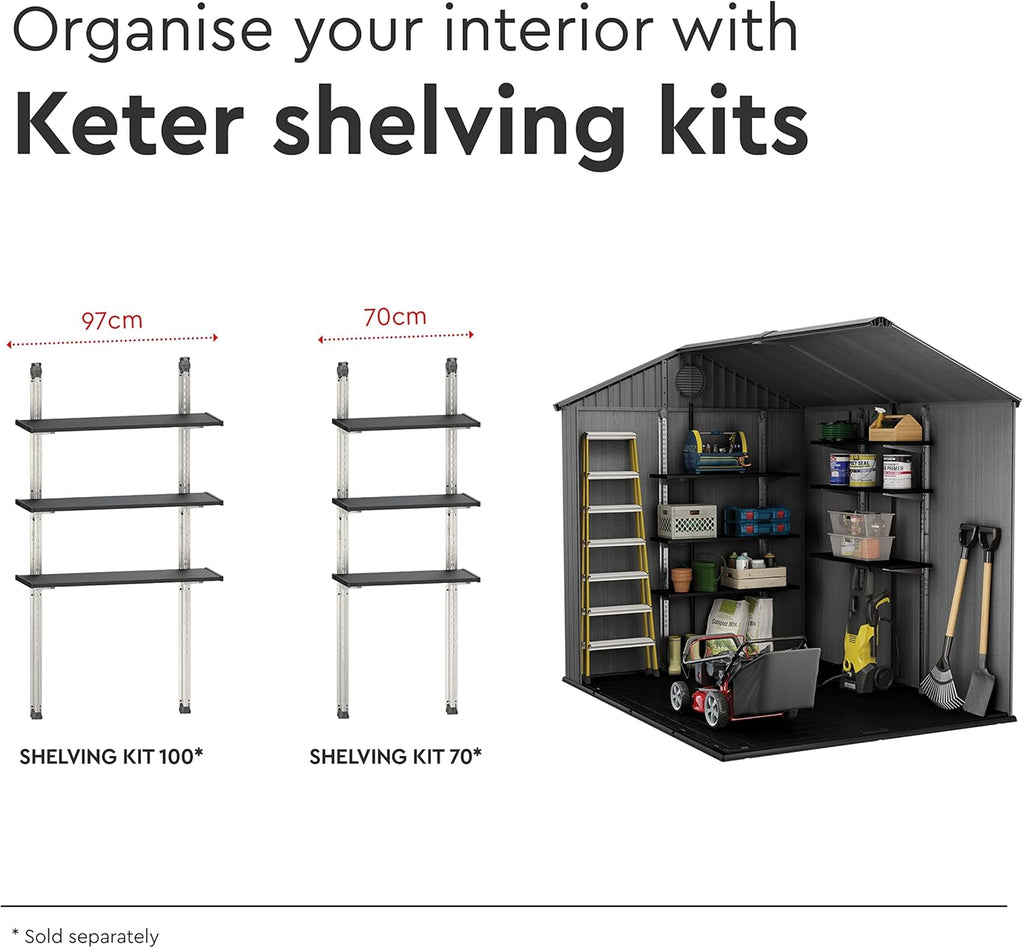 Garden Storage Shed 6 x 8 ft – view 7