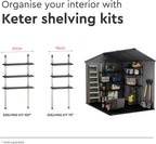Garden Storage Shed 6 x 8 ft – view 7
