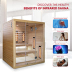 SaunaMed Full Spectrum Infrared Sauna, 6 Person – view 7
