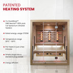 SaunaMed Full Spectrum Infrared Sauna, 6 Person – view 8