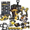 DEWALT 18V XR 10-Piece Power Tool Combo Kit with 4 x 5.0Ah Batteries & TSTAK 2.0 (DEWT4T10PT4)