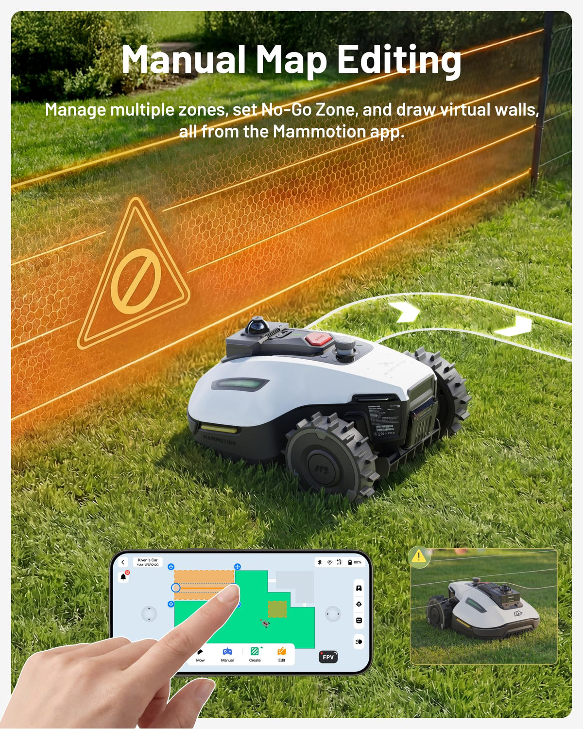 Mammotion YUKA mini 2 1000 Robot Lawn Mower Wire-Free – view 6