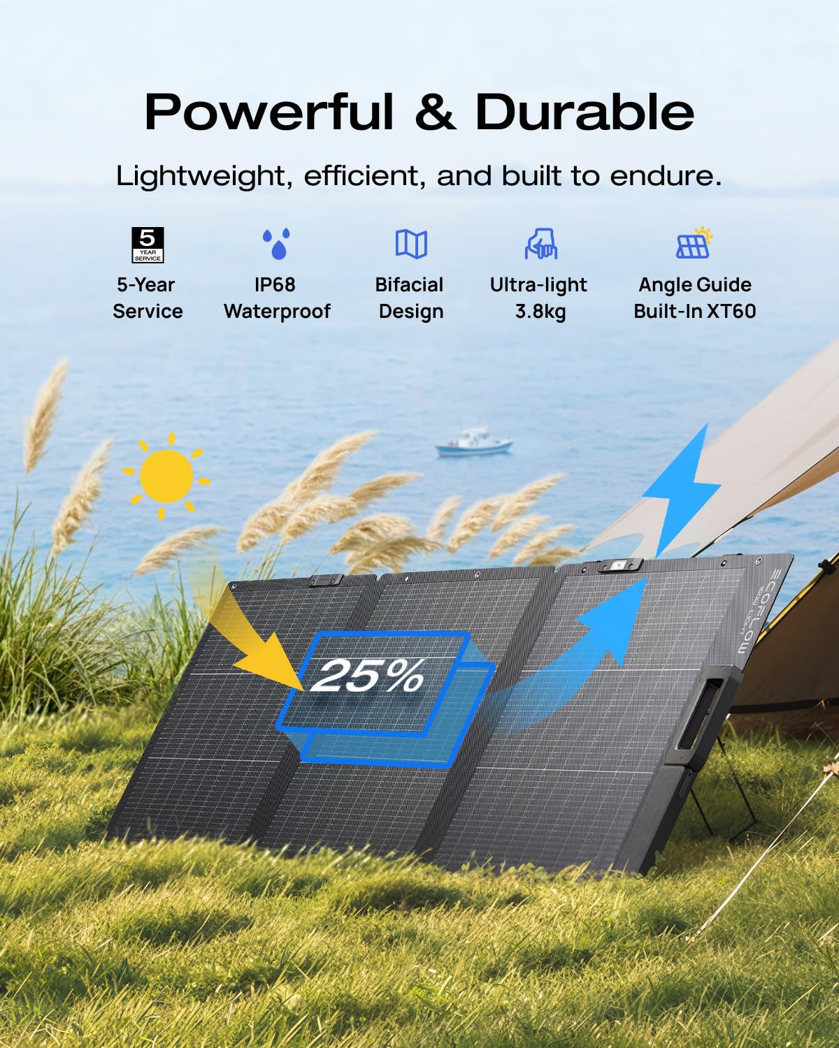 EcoFlow DELTA 3 Classic Portable Power Station 1024Wh with 160W Solar Panel – view 5