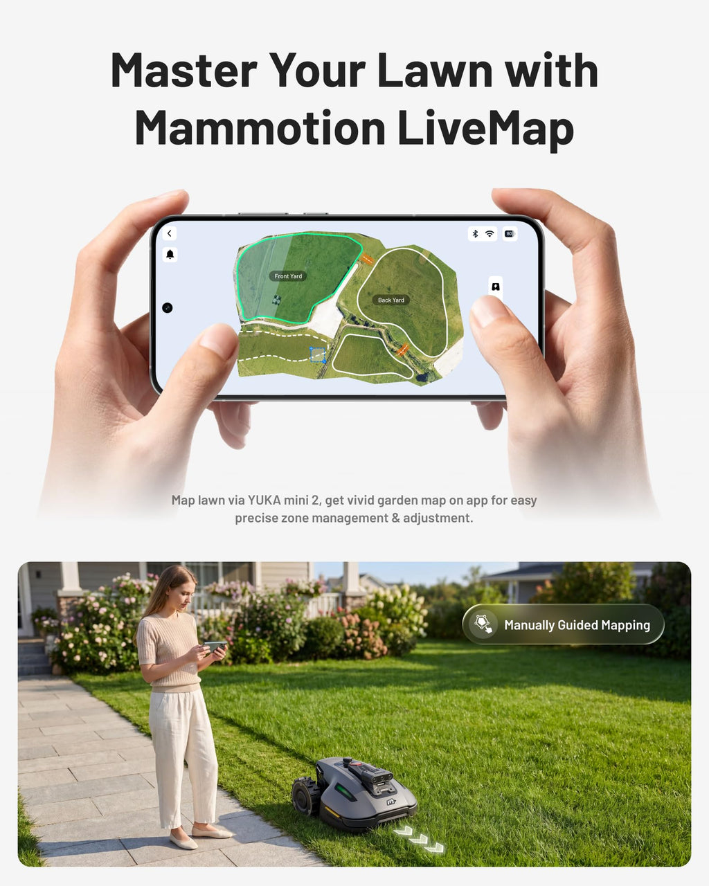 Mammotion YUKA mini 2 500 Robot Lawn Mower Wire-Free – view 7