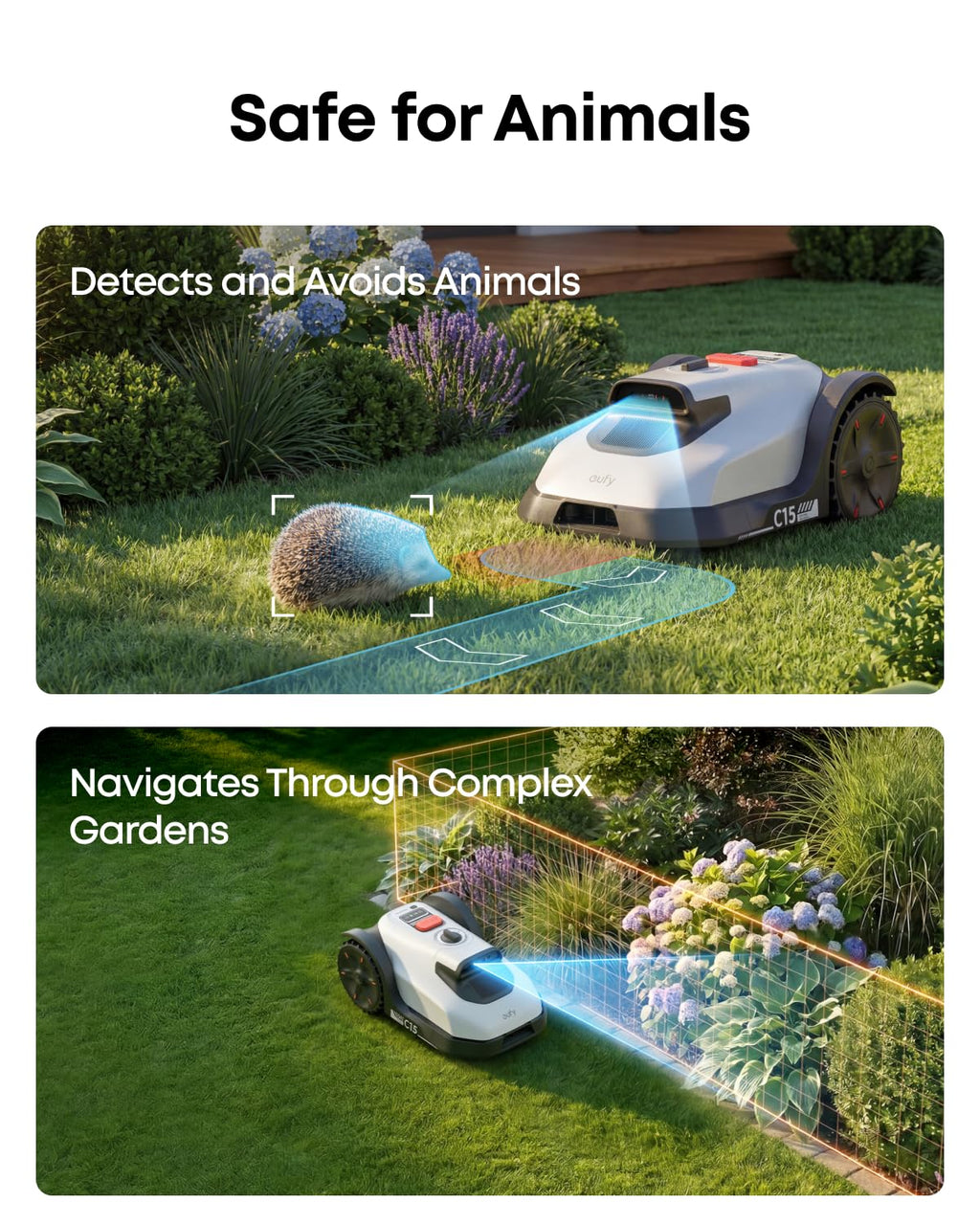 eufy C15 Robot Lawn Mower Wire-Free with Garage – view 6