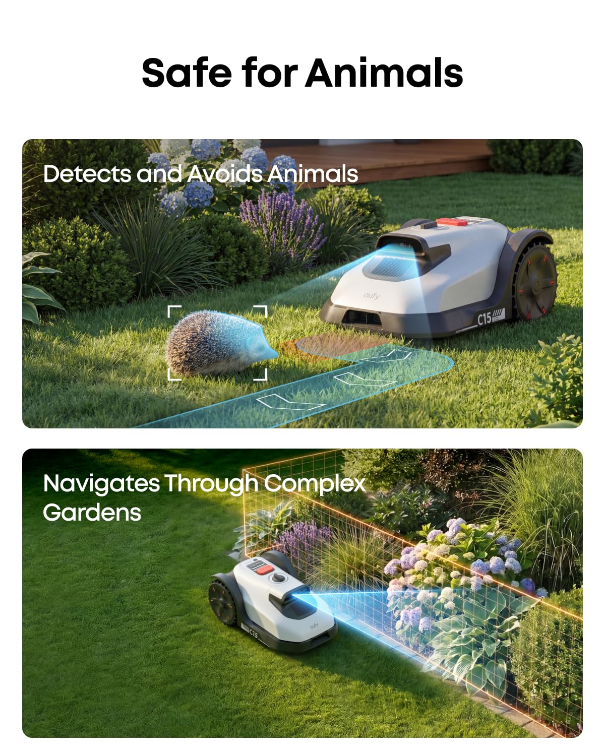 eufy C15 Robot Lawn Mower Wire-Free with Garage – view 6