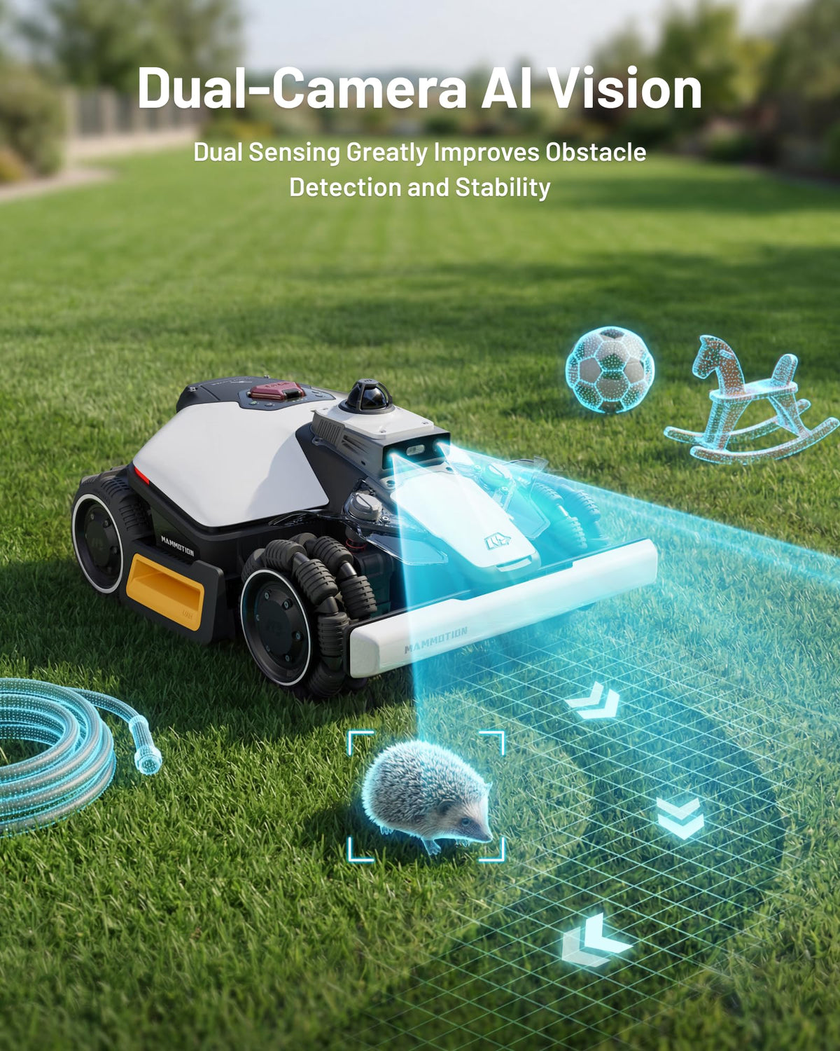 Mammotion LUBA mini 2 AWD 1500 Robot Lawn Mower Wire-Free – view 4