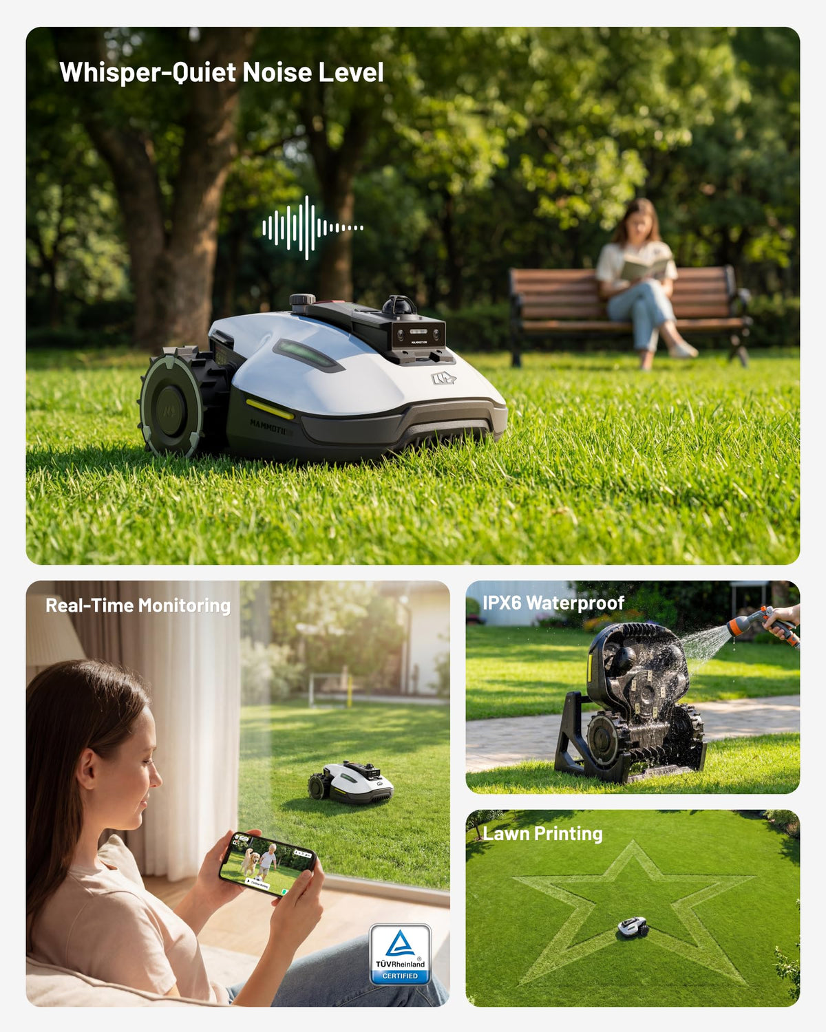 Mammotion YUKA mini 2 1000 Robot Lawn Mower Wire-Free – view 10