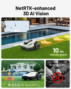 Mammotion YUKA mini 500 Robot Lawn Mower Wire-Free – view 3