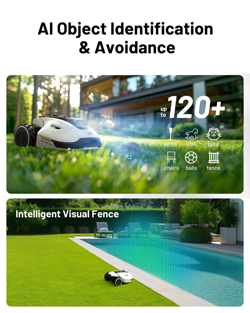 Mammotion YUKA 2000 Robot Lawn Mower Wire-Free – view 4
