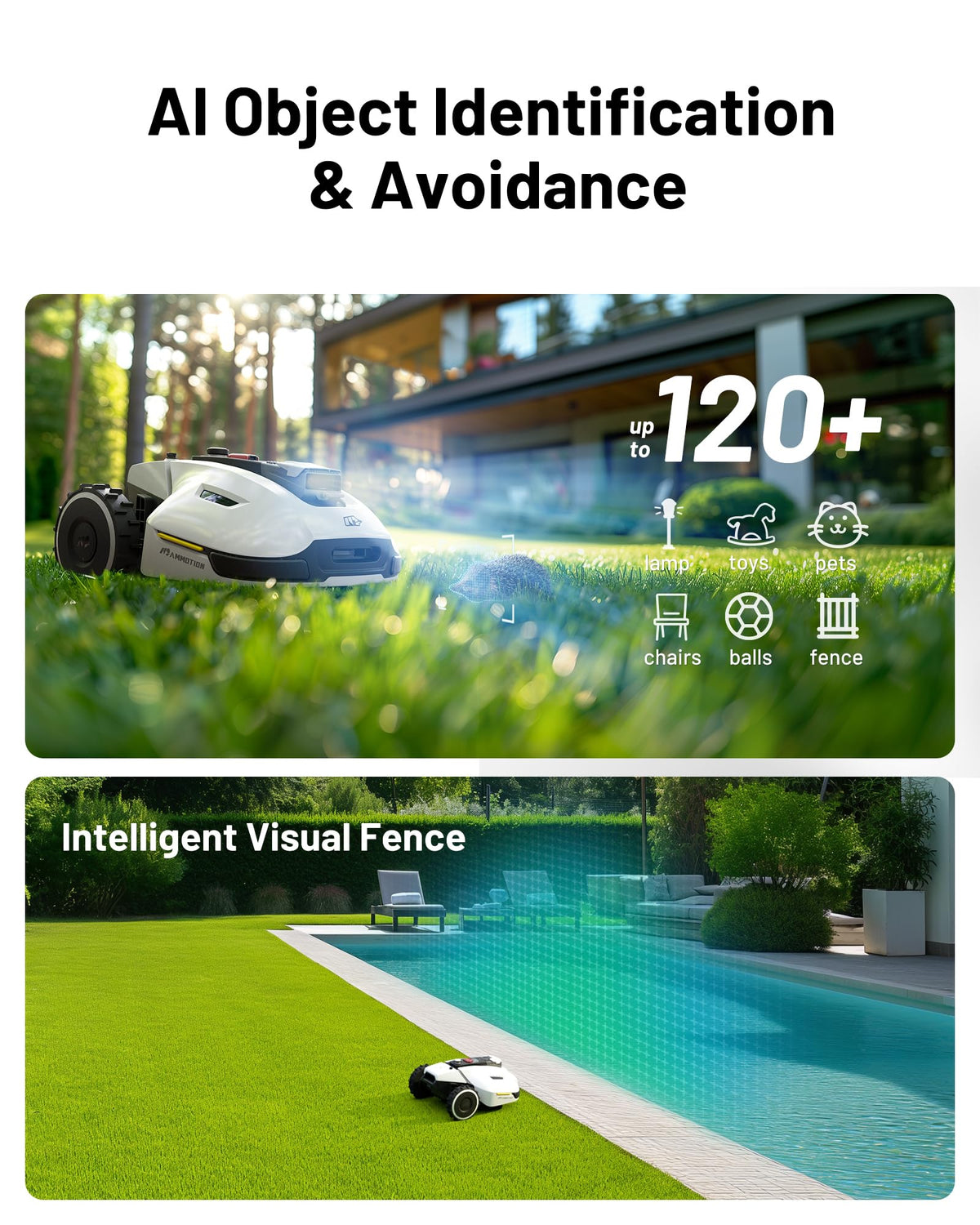 Mammotion YUKA 2000 Robot Lawn Mower Wire-Free – view 4