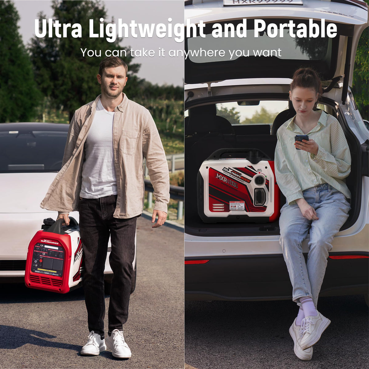 Portable Power Station 3500W – view 3