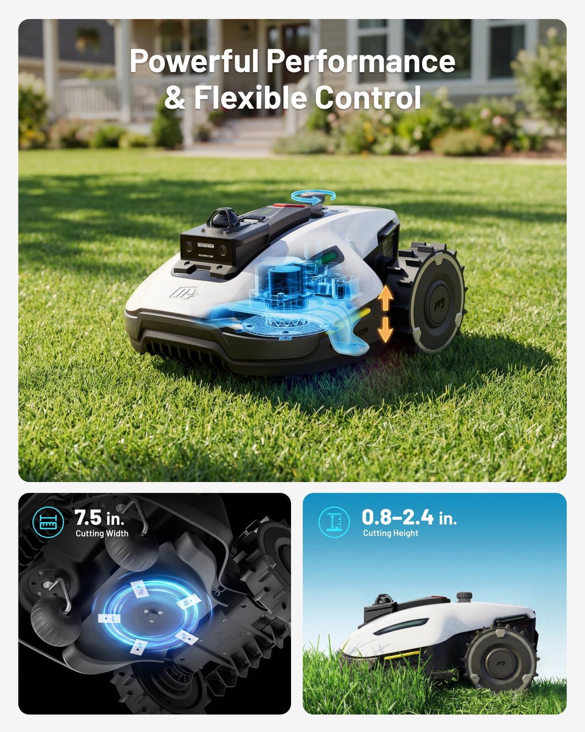 Mammotion YUKA mini 2 1000 Robot Lawn Mower Wire-Free – view 9