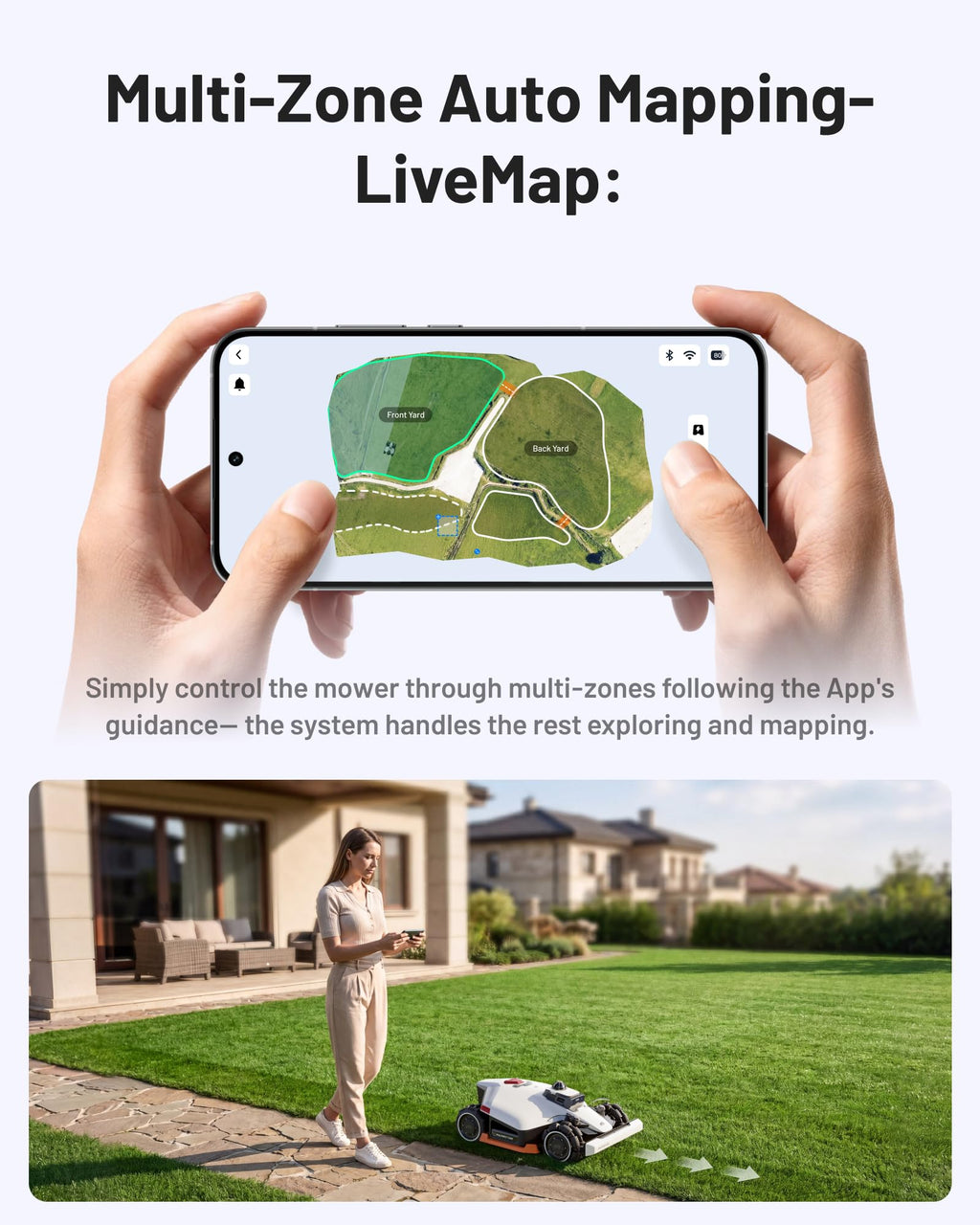 Mammotion LUBA 3 AWD 1500 Robot Lawn Mower Wire-Free – view 9