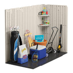 Rowlinson Suncast Tremont Plastic Shed 8 x 4 ft – view 4