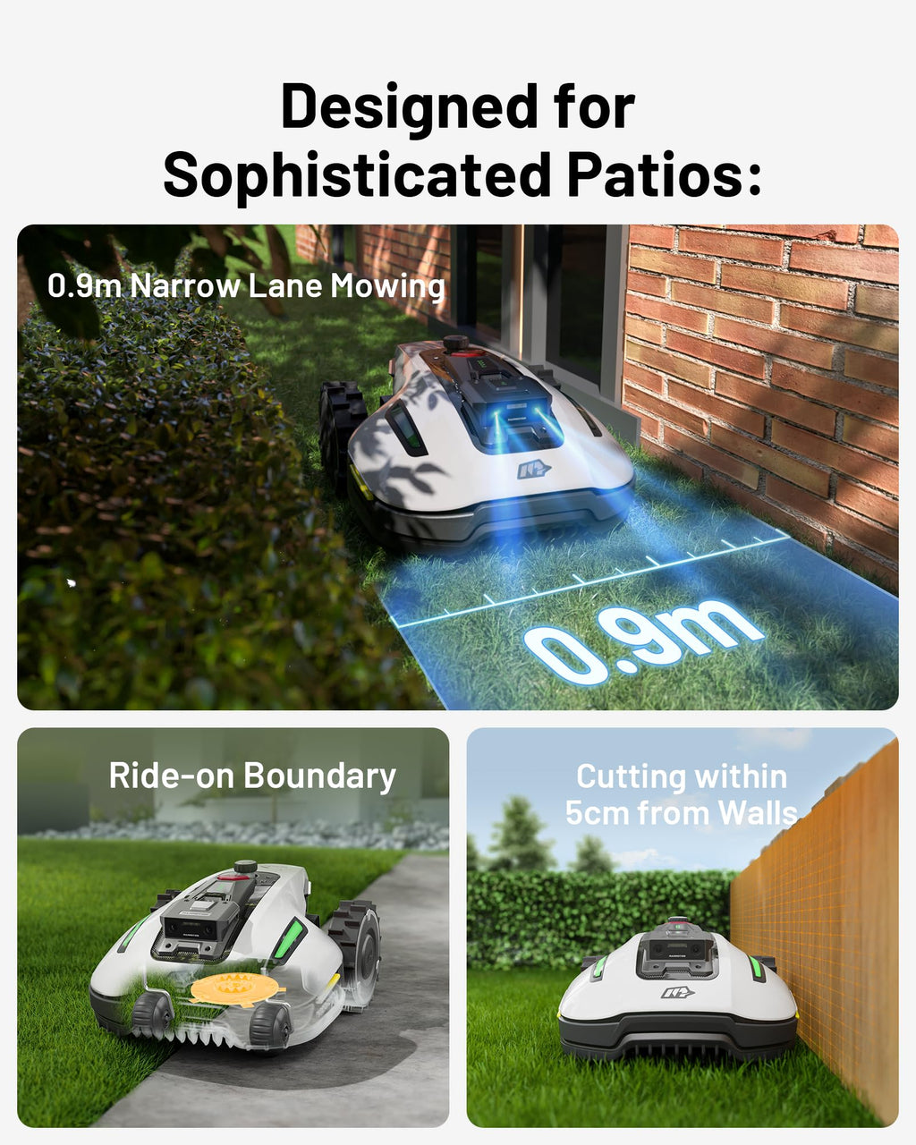 Mammotion YUKA mini 500 Robot Lawn Mower Wire-Free – view 6