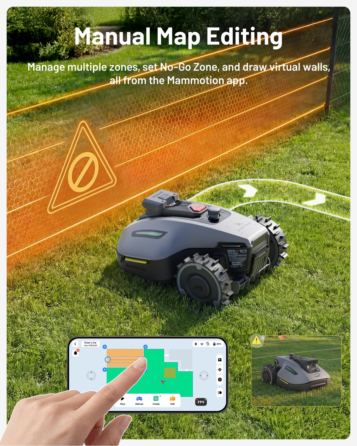 Mammotion YUKA mini 2 500 Robot Lawn Mower Wire-Free – view 6